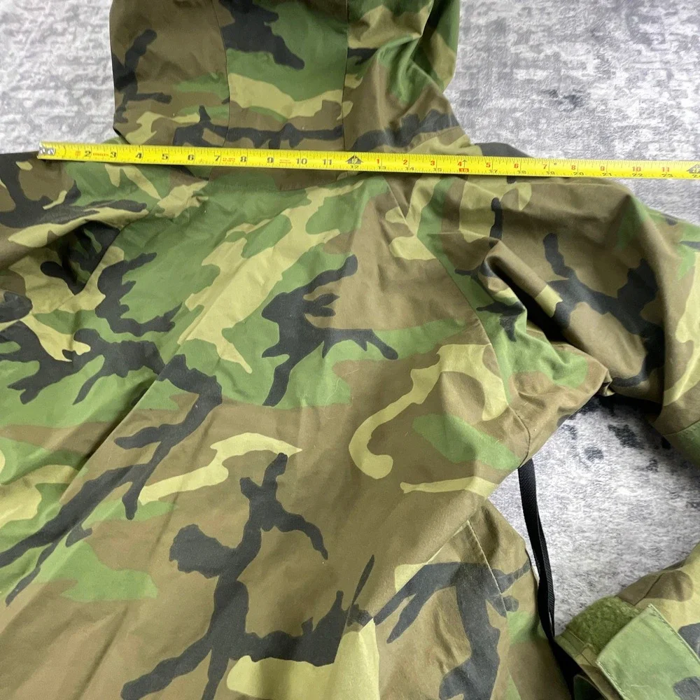 GI Extended Cold Weather Camo Parka Mens Medium Woodland Hooded